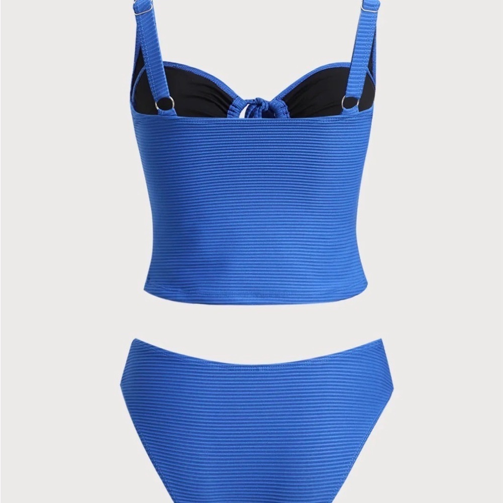 Samiol Various Sizes  NWT Elegant Blue Bikini Set for Women - Picture 5 of 5